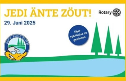 DUCK RACE OLTEN - FÜR EINEN GUTEN ZWECK     
Rotary Charity Event 29.Juni 2025