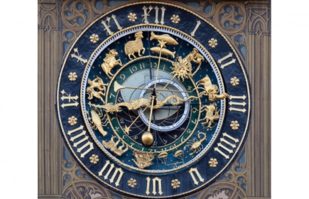 Astronomische Uhr am Rathaus Ulm / Horloge astronomique de l'hôtel de ville d'Ulm / Bild: H.Lienhard