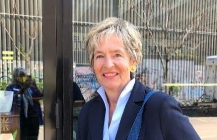 Governor Christine Winkler Unterberg auf dem Weg ins neue Amt